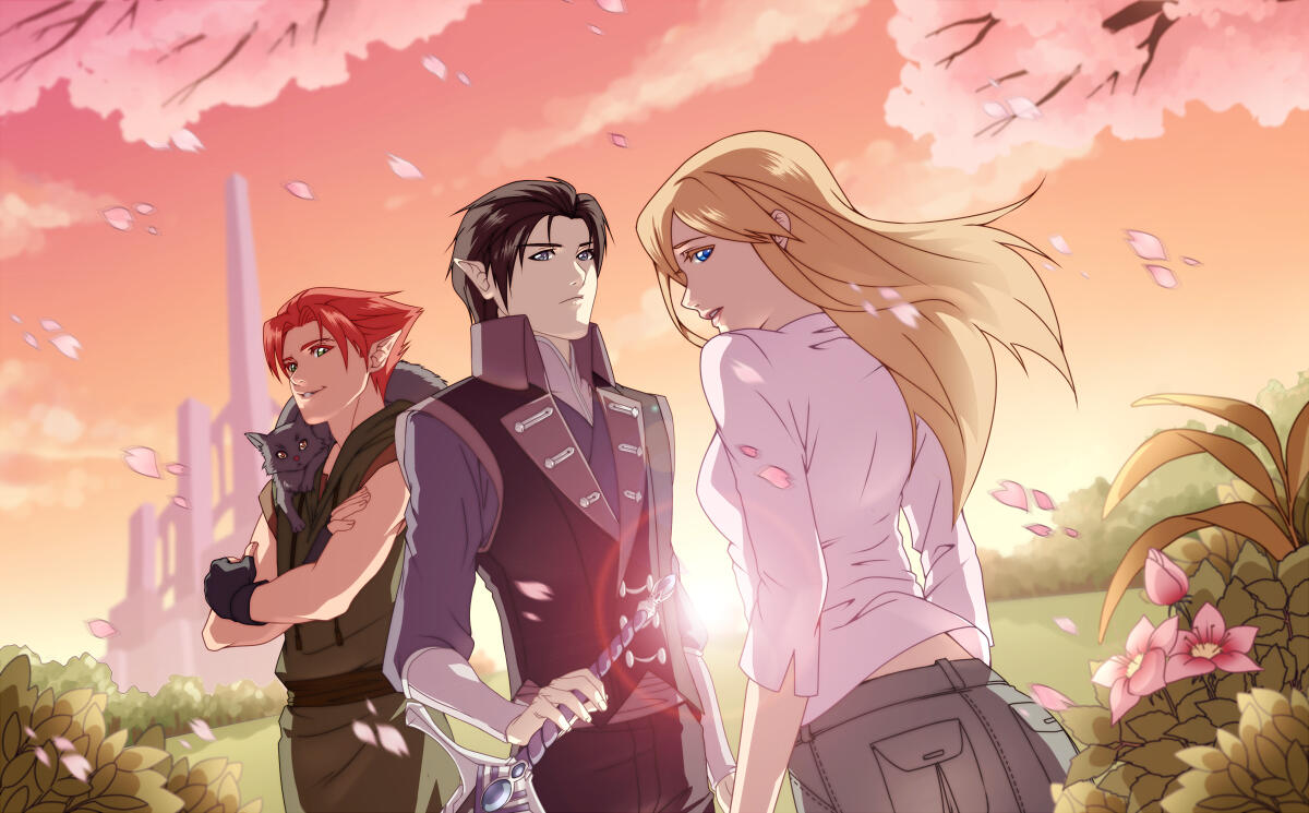 The Iron Fey Used as banner art at https://juliekagawa.com/